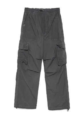 izzue logo-patch cargo pants - Grey