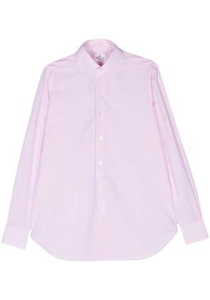 Finamore 1925 Napoli classic-collar cotton shirt - Pink