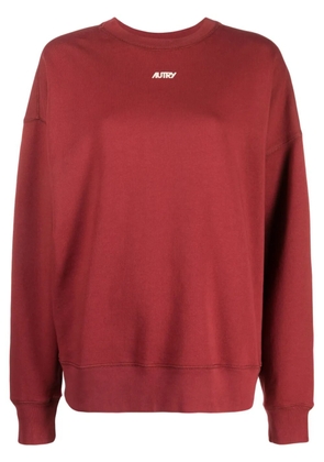 Autry logo-embroidered cotton sweatshirt