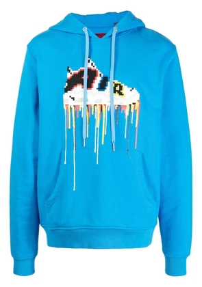 Mostly Heard Rarely Seen 8-Bit Prism Air long-sleeve hoodie - Blue