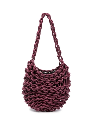 Alienina Alice interwoven shoulder bag - Purple