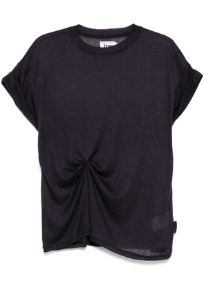 izzue ruched T-shirt - Blue