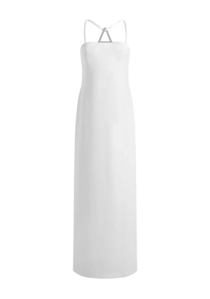 16Arlington Ilian crêpe gown - White