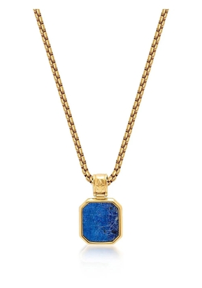 Nialaya Jewelry square pendant chain necklace - Gold
