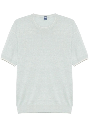Fedeli knitted T-shirt - Blue