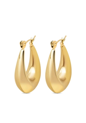 Nialaya Jewelry clasp hoop earrings - Gold
