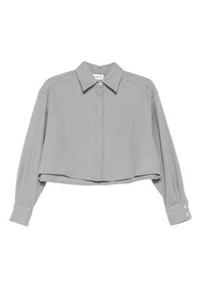 Marella Livia button-down cropped shirt - Grey