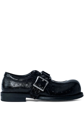 Martine Rose O-Ring leather shoes - Black