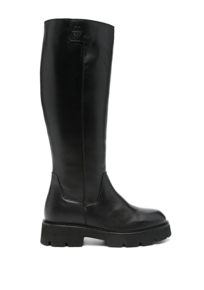 Marc O'Polo leather ankle boots - Black