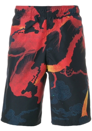Givenchy print swim shorts - Grey