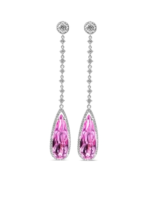 Juwelina Paris Un Moment Rose earrings - Silver