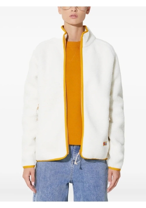 Fjällräven zip fleece sweatshirt - White