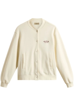 Woolrich cotton bomber jacket - Neutrals