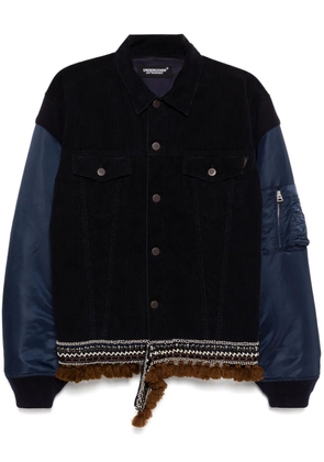 Undercover corduroy workwear jacket - Blue
