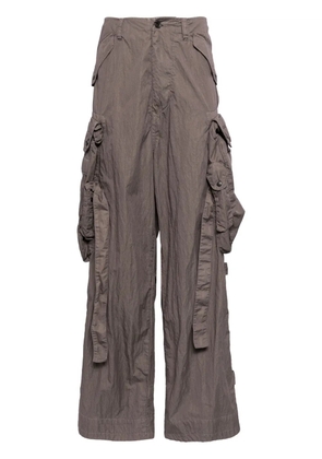 Julius cargo cotton blend trousers - Grey