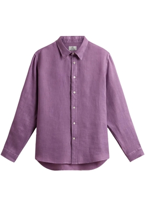 Woolrich linen shirt - Purple