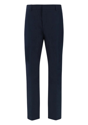 PT Torino cotton-blend straight-leg trousers - Blue