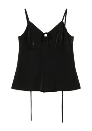 Goen.J tie detail camisole - Black