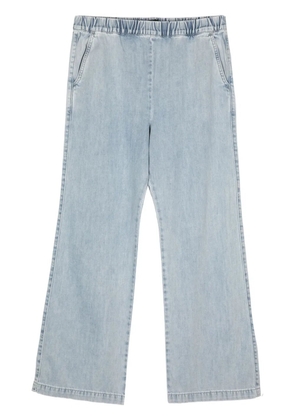 tout a coup straight-leg elasticated-waist jeans - Blue