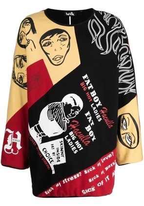 Haculla Sick Of It All cotton sweatshirt - Black