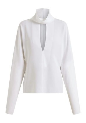 16Arlington Olamo crêpe top - White