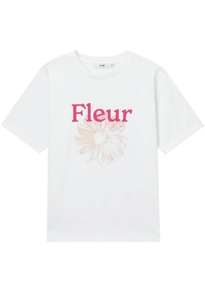 b+ab logo-print T-Shirt - White