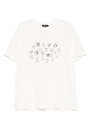 tout a coup graphic-print T-shirt - White