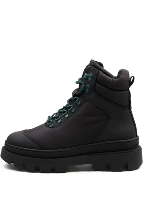 Marc O'Polo padded lace-up boots - Black