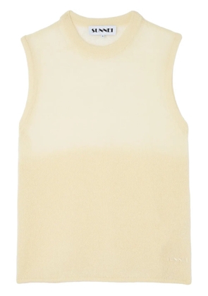 Sunnei knitted vest - Neutrals