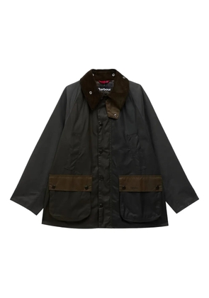 Barbour Bedale corduroy-collar pocket jacket - Green