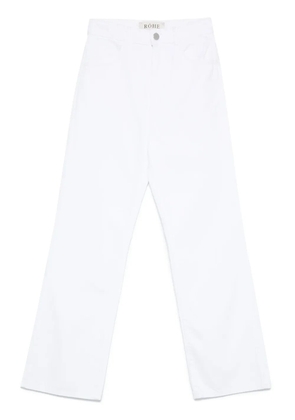 Róhe straight-leg jeans - White
