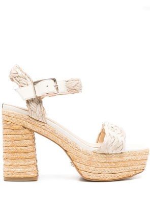 GUESS USA Follyn 120mm espadrilles - Neutrals