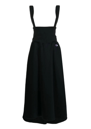 Anrealage x Champion cotton midi dress - Black