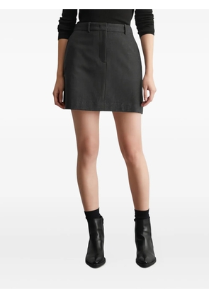 Marc O'Polo tailored mini skirt - Grey