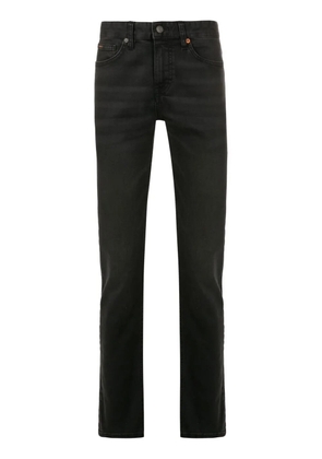 BOSS slim-cut stretch-denim jeans - Black