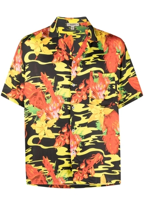 Phipps floral-print bowling shirt - Black