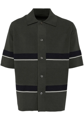 CROQUIS short-sleeves cardigan - Green