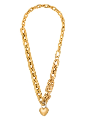AMBUSH heart padlock necklace - Gold