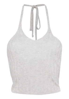 ALOHAS Briana ribbed-knit top - Grey