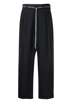 Viktor & Rolf cord-belt trousers - Blue