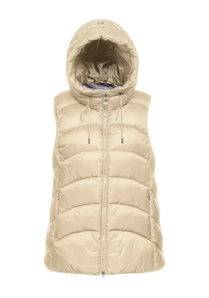 Geox Bleyze hooded quilted vest - Neutrals