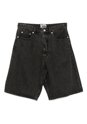 izzue denim shorts - Black