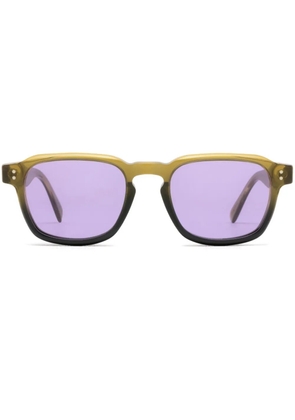 Retrosuperfuture geometric-frame sunglasses - Green