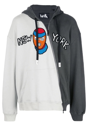 Haculla New York Divergence hoodie - Grey