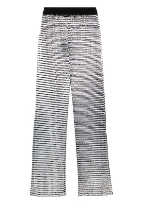 ROTATE BIRGER CHRISTENSEN crystal-embellished trousers - Black