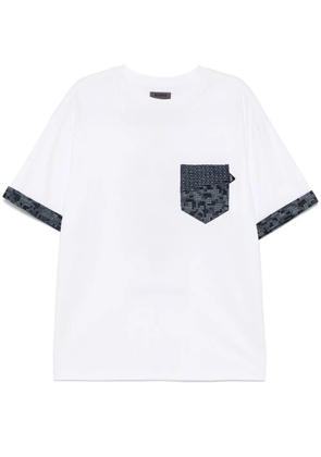 Musium Div. embroidered T-shirt - White