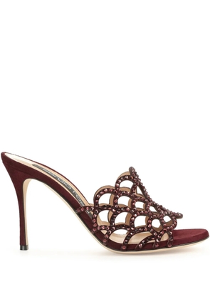 Sergio Rossi 90mm Mermaid sandals - Red