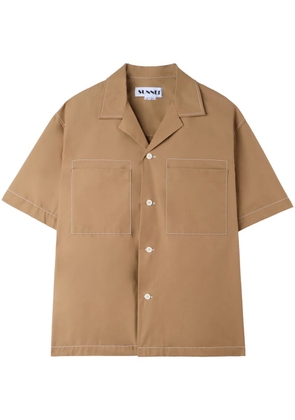 Sunnei short-sleeve shirt - Neutrals