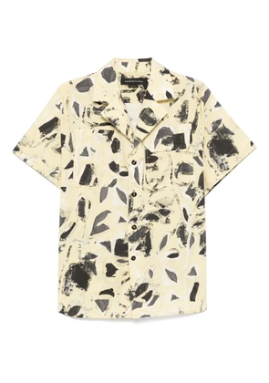 FEDERICO CINA bowling shirt - Yellow