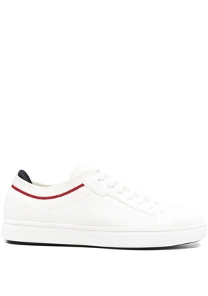 Geox Baltmoore knitted-panel lace-up sneakers - White